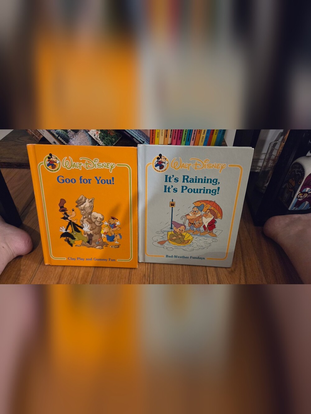 Disney It's Raining It's Pouring & Goo For You Storybooks